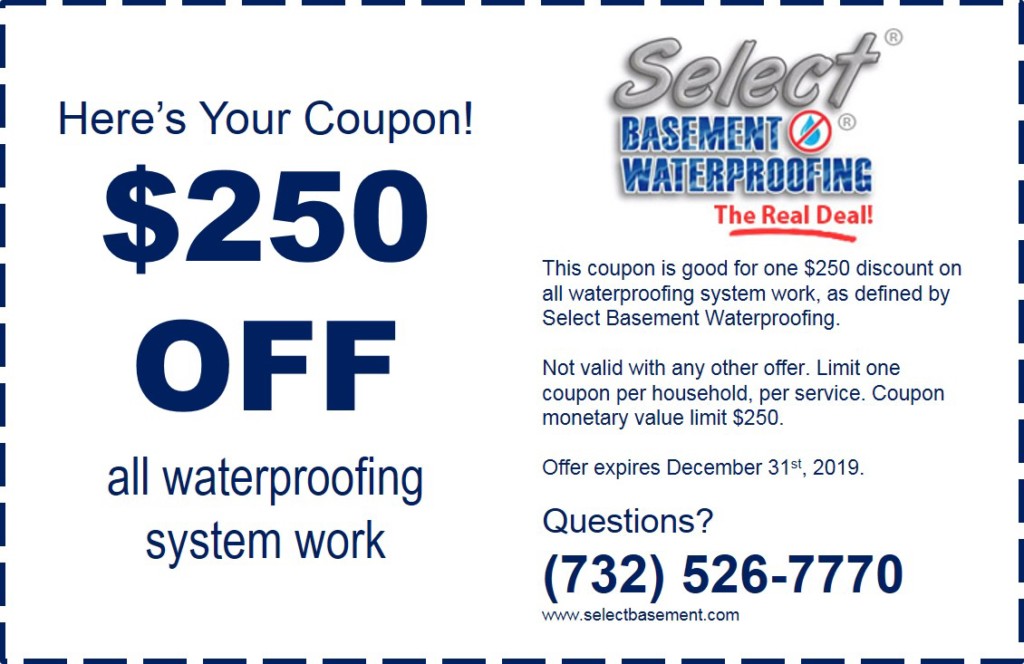 select basement waterproofing coupon 2019 1024x664 Coupon