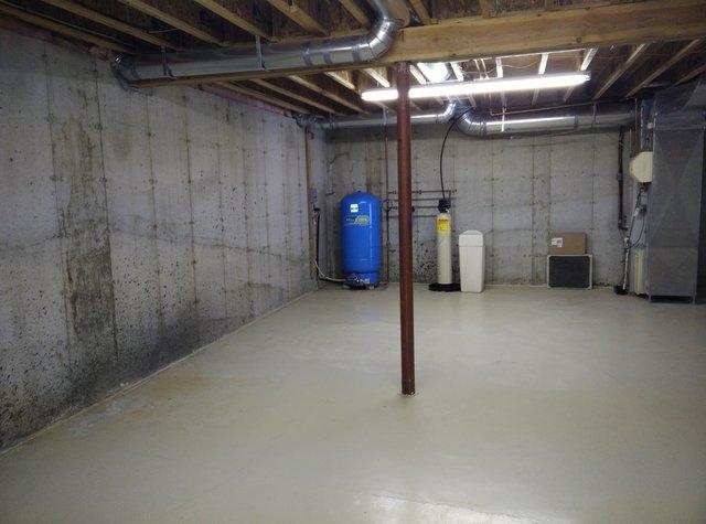 Basement Sealing on Floor | Hunterdon, NJ | Select Basement Waterproofing
