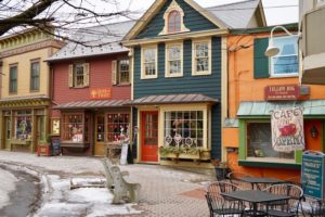 frenctown colorful corner shops 300x200 Basement Waterproofing | Frenchtown, NJ