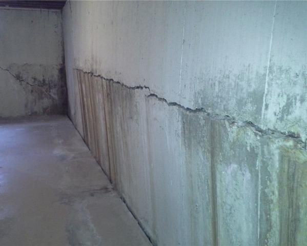 before straightened walls wall anchors Foundation Repair Common Misconceptions Trenton, NJ